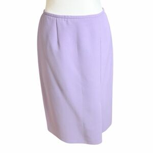 Anne Klein Light Purple Pencil Skirt